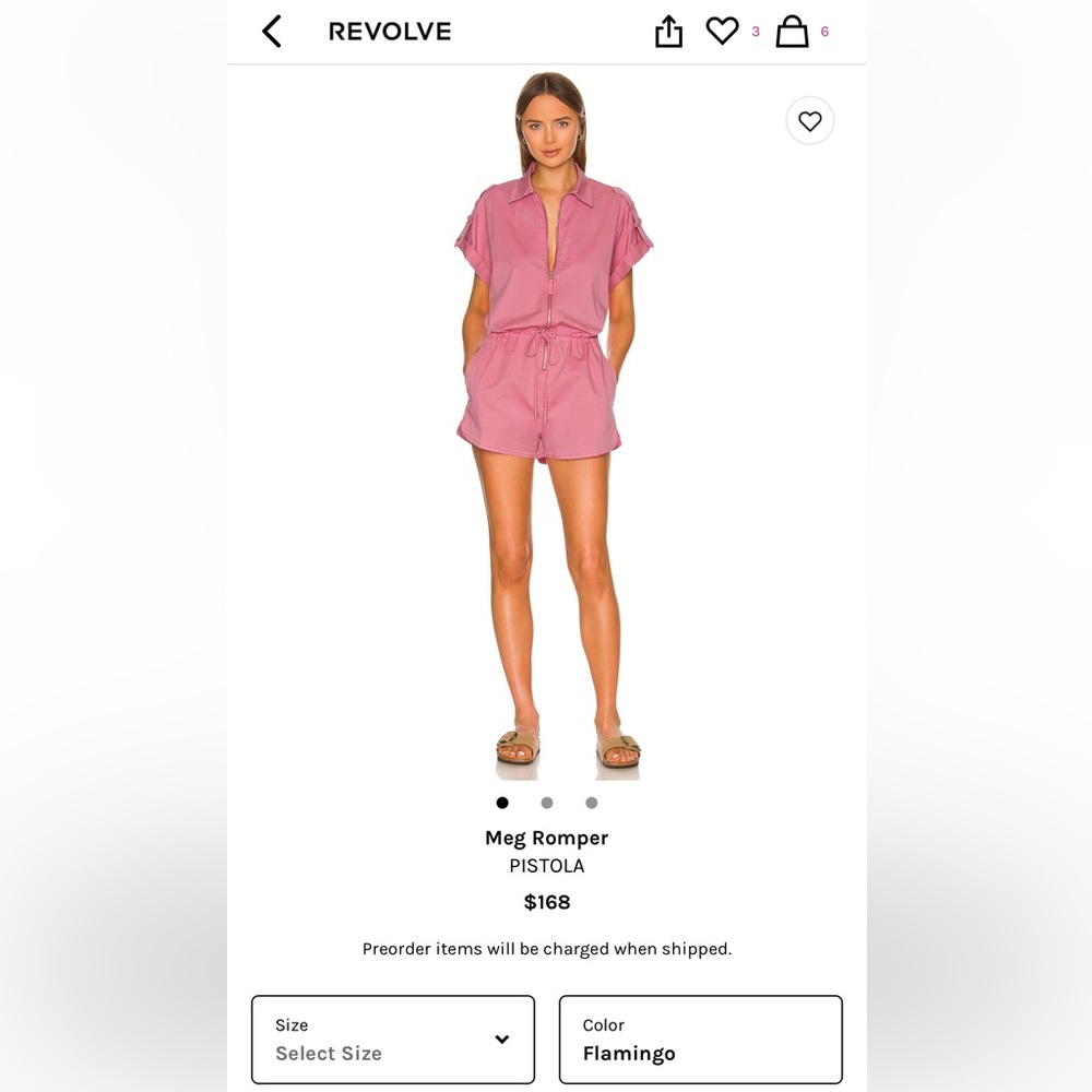 Revolve romper pink. Worn once